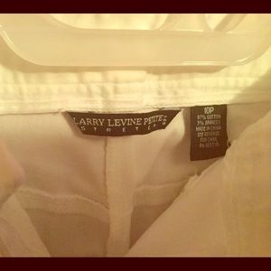 Pantalón  Blanco de 97% Algodón 3% spandex